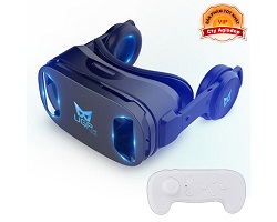 7.Kính thực tế ảo VR 3D hàng hiệu UGP U8 Kèm tay điều khiển - Âm thanh hình ảnh sống động như thật